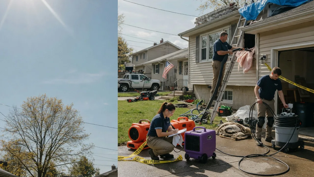 Emergency Water Removal in Marion, OH near me